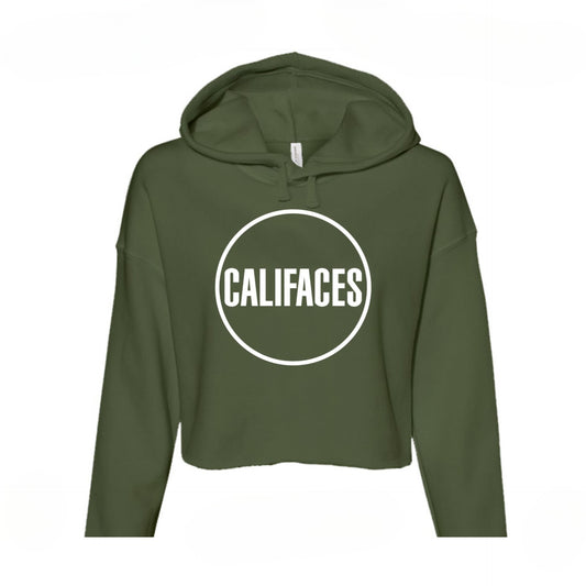 CaliFaces Women's Cropped Hoodie